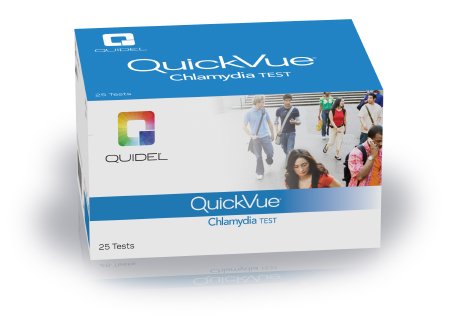 Chlamydia Rapid Test Kit QuickVue® Infectious Disease Immunoassay Chlamydia Endocervical Sample 25 Tests (25/KT) by Quidel Corporation  ID 0B006